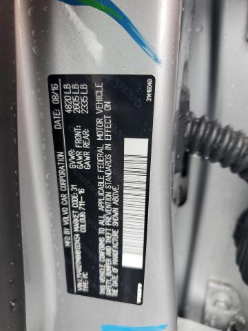 2017 VOLVO S60 PLATIN LYV402TM8HB133454