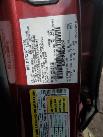 2016 FORD FUSION TIT 3FA6P0D91GR280851