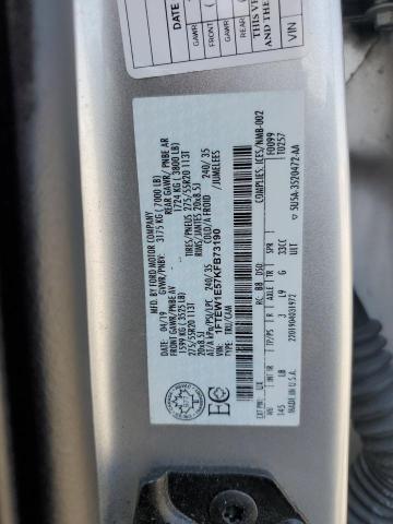 2019 FORD F150 SUPER 1FTEW1E57KFB73190