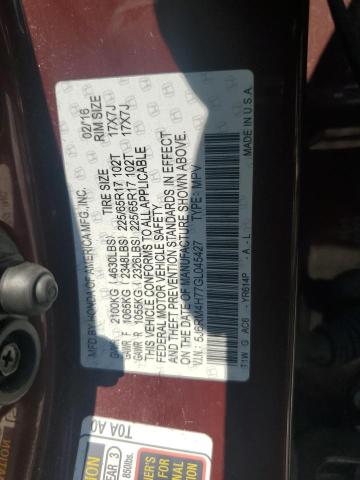 2016 HONDA CR-V EXL - 5J6RM4H77GL045427