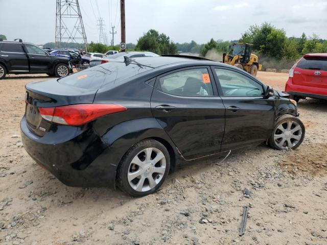 HYUNDAI ELANTRA GL 2013 black  gas KMHDH4AEXDU600160 photo #4