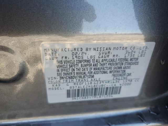 2024 NISSAN VERSA S - 3N1CN8DV7RL871256