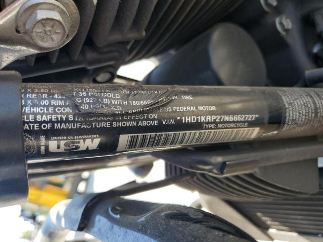 2022 HARLEY-DAVIDSON FLHXS 1HD1KRP27NB662727