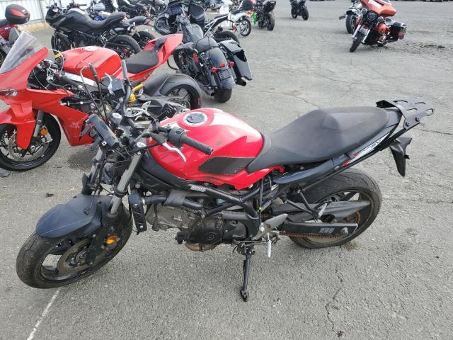 SUZUKI SV650 A 2017 red  gas JS1VP55B4H2100282 photo #4
