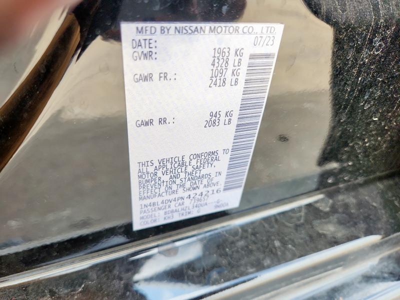 2023 NISSAN ALTIMA SV 1N4BL4DV4PN424216
