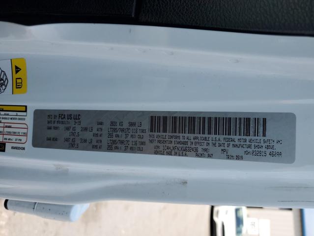 2019 JEEP WRANGLER U - 1C4HJXFN1KW632436