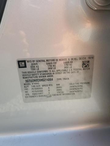 2017 GMC SIERRA K15 3GTU2NEC6HG214364