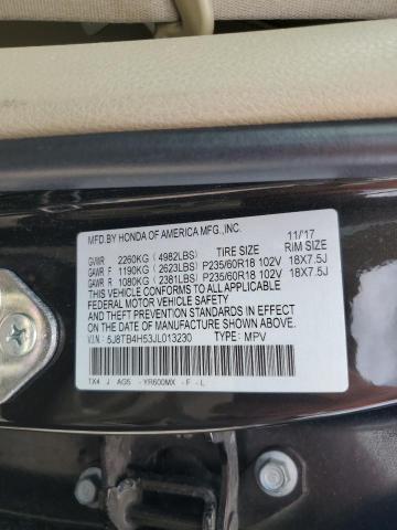 2018 ACURA RDX TECHNO 5J8TB4H53JL013230