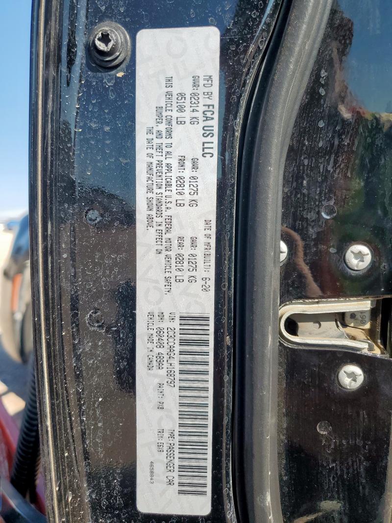 2020 CHRYSLER 300 TOURIN 2C3CCAAG4LH168797