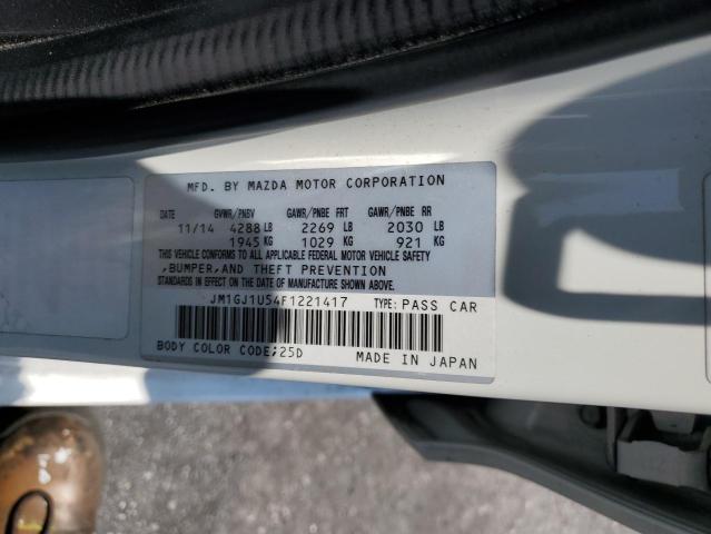 2015 MAZDA 6 SPORT JM1GJ1U54F1221417
