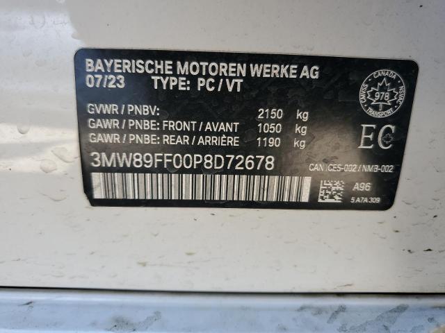 2023 BMW 330XI 3MW89FF00P8D72678