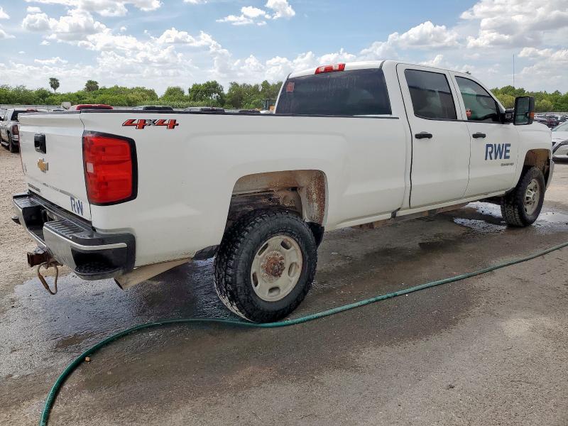 CHEVROLET SILVERADO 2018 white  flexible fuel 1GC1KUEGXJF276177 photo #4