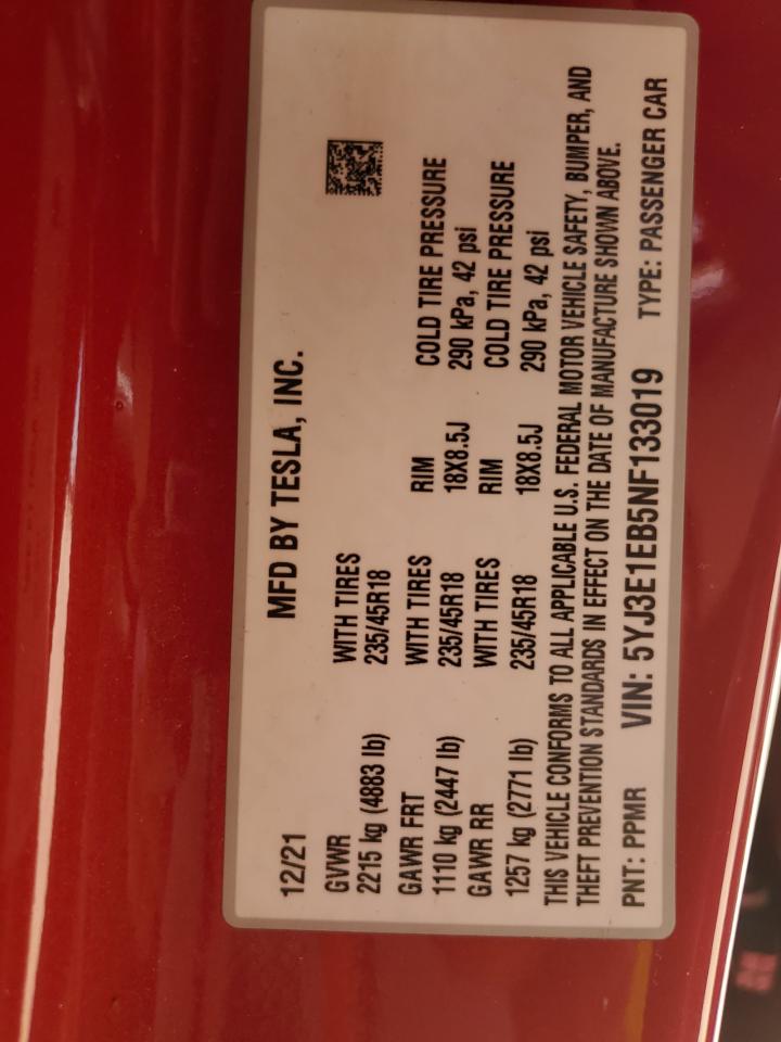 Tesla Model 3 2022