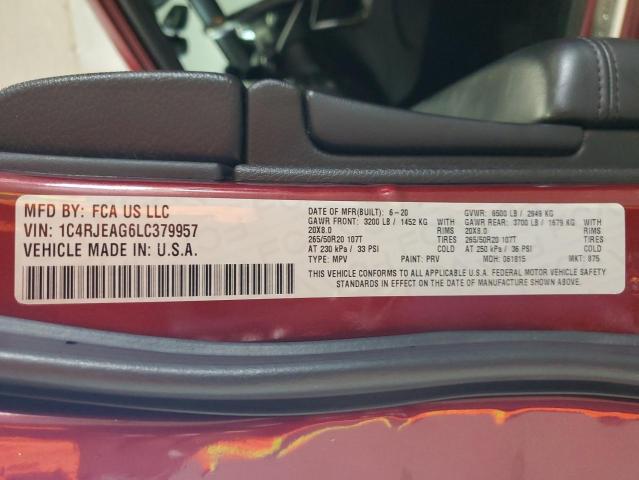 2020 JEEP GRAND CHER 1C4RJEAG6LC379957