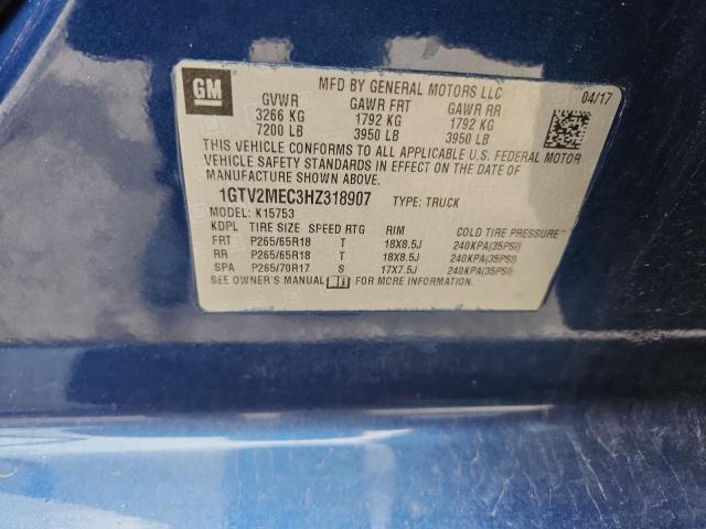 2017 GMC SIERRA K15 - 1GTV2MEC3HZ318907