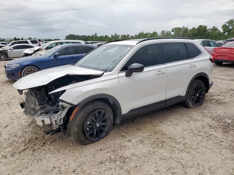 HONDA CR-V SPORT 2025 white  hybrid engine 7FARS6H80SE018375 photo #1