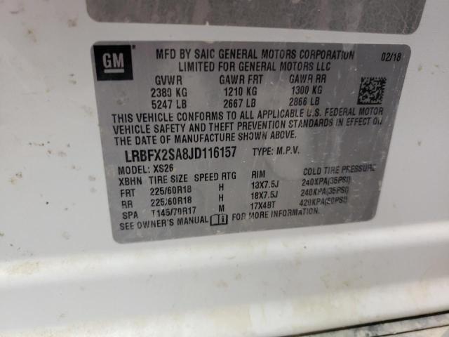 2018 BUICK ENVISION E LRBFX2SA8JD116157