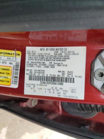 2016 LINCOLN MKZ 3LN6L2G92GR615480