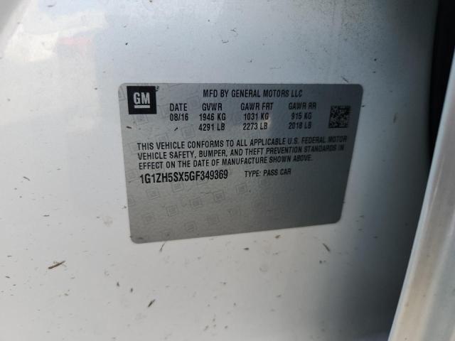 2016 CHEVROLET MALIBU PRE 1G1ZH5SX5GF349369