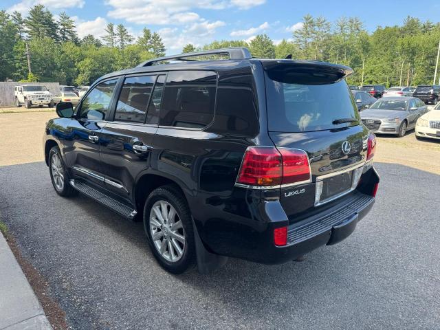 LEXUS LX 570 2009 black 4dr spor gas JTJHY00WX94032408 photo #4