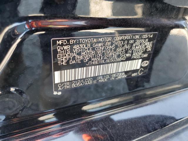 2014 LEXUS GS 350 - JTHBE1BL6E5036842