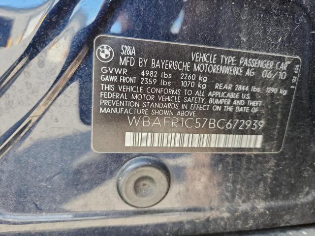 2011 BMW 528 I - WBAFR1C57BC672939