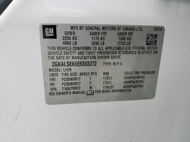 2014 GMC TERRAIN SLT - 2GKALSEK6E6303272