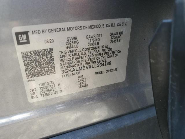 2020 GMC TERRAIN SL - 3GKALMEVXLL334149