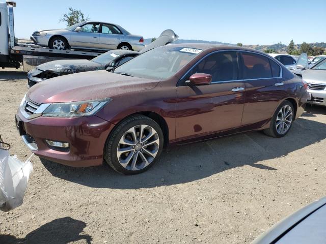 HONDA ACCORD SPO 2013 burgundy  gas 1HGCR2F51DA160682 photo #1