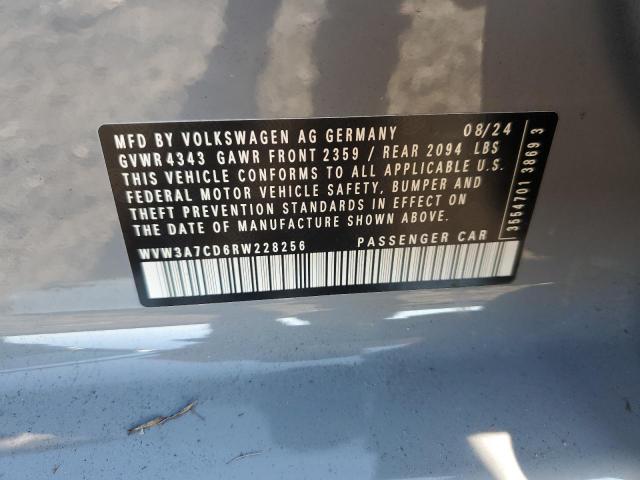 2024 VOLKSWAGEN GTI SE WVW3A7CD6RW228256