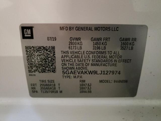 2020 BUICK ENCLAVE ES 5GAEVAKW9LJ127974