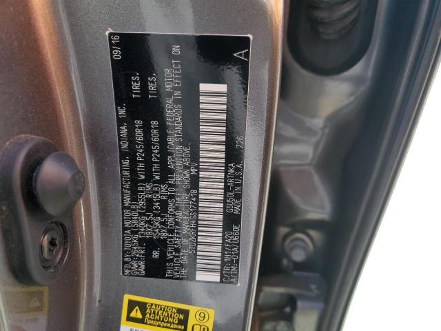2016 TOYOTA HIGHLANDER - 5TDZKRFH4GS177418