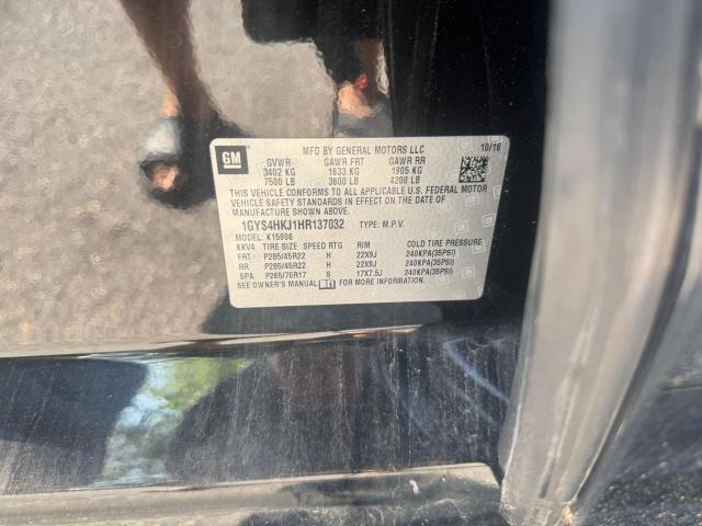 2017 CADILLAC ESCALADE E 1GYS4HKJ1HR137032