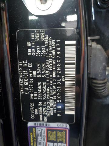 2022 KIA SORENTO EX 5XYRHDLF2NG079471