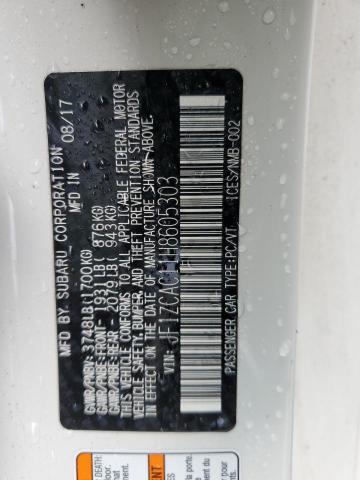 2017 SUBARU BRZ 2.0 LI JF1ZCAC11H8605303