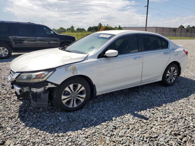 HONDA ACCORD LX 2014 white  gas 1HGCR2F30EA226459 photo #1