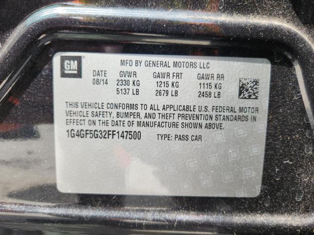 2015 BUICK LACROSSE P 1G4GF5G32FF147500