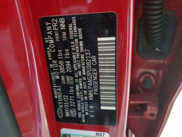 2023 HYUNDAI ELANTRA LI - KMHLP4AG2PU382137