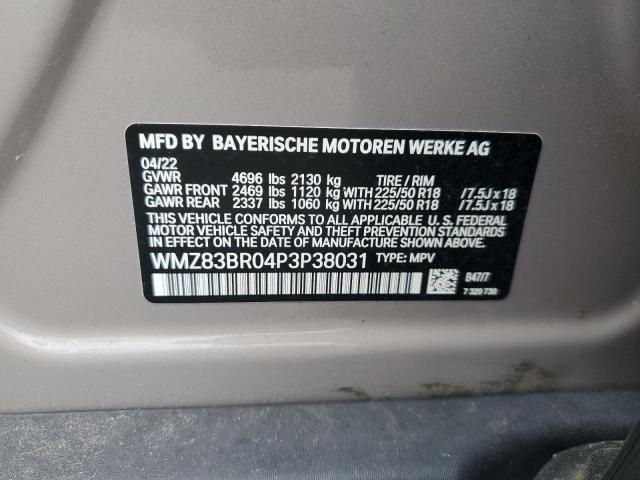 2023 MINI COOPER S C WMZ83BR04P3P38031