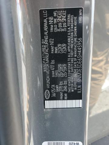 2025 HYUNDAI TUCSON LIMITED 5NMJE3DE6SH445956