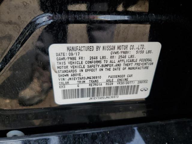 2018 INFINITI Q50 LUXE - JN1EV7AR0JM436910