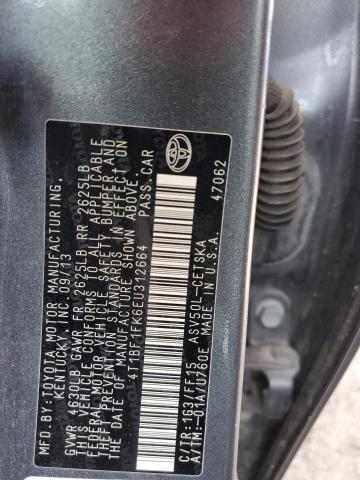 2014 TOYOTA CAMRY L - 4T1BF1FK6EU312664