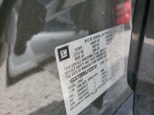 2018 CHEVROLET COLORADO Z 1GCGTDEN5J1229741