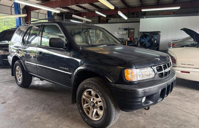 ISUZU RODEO S 2002 black 4dr spor gas 4S2CK58W124336947 photo #1