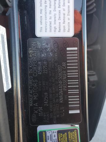 2015 KIA OPTIMA HYB KNAGN4AD4F5082817