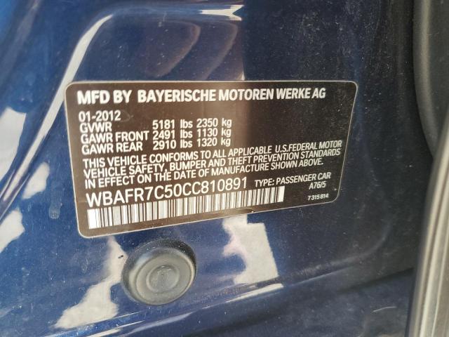 2012 BMW 535 I - WBAFR7C50CC810891
