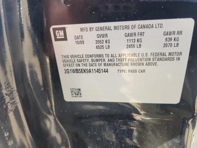 2010 CHEVROLET IMPALA LT - 2G1WB5EK9A1145144