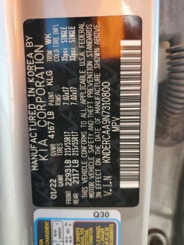 2022 KIA SELTOS EX KNDERCAA9N7310800