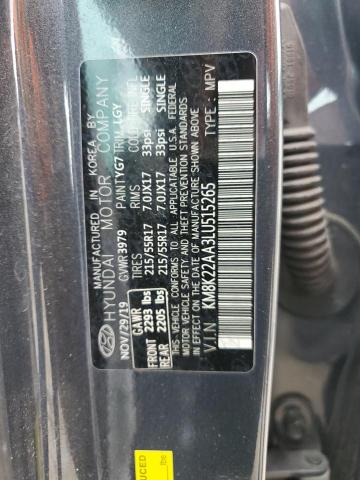 2020 HYUNDAI KONA SEL - KM8K22AA3LU515265