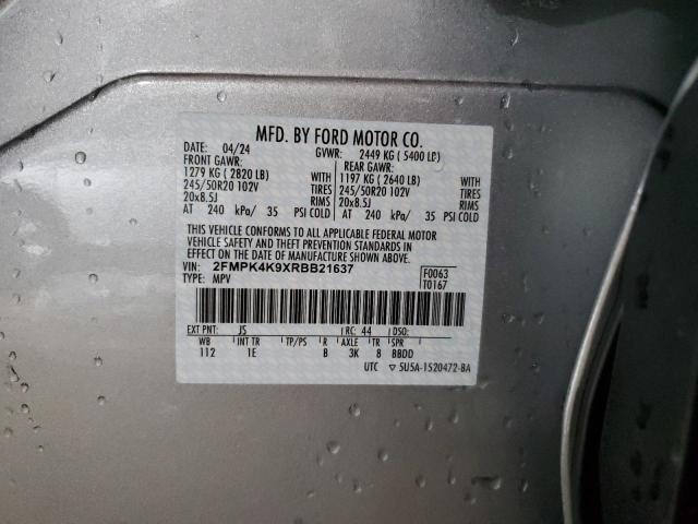 2024 FORD EDGE TITAN - 2FMPK4K9XRBB21637